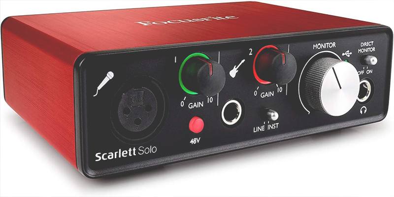 Focusrite, la scheda audio USB che ogni chitarrista dovrebbe avere